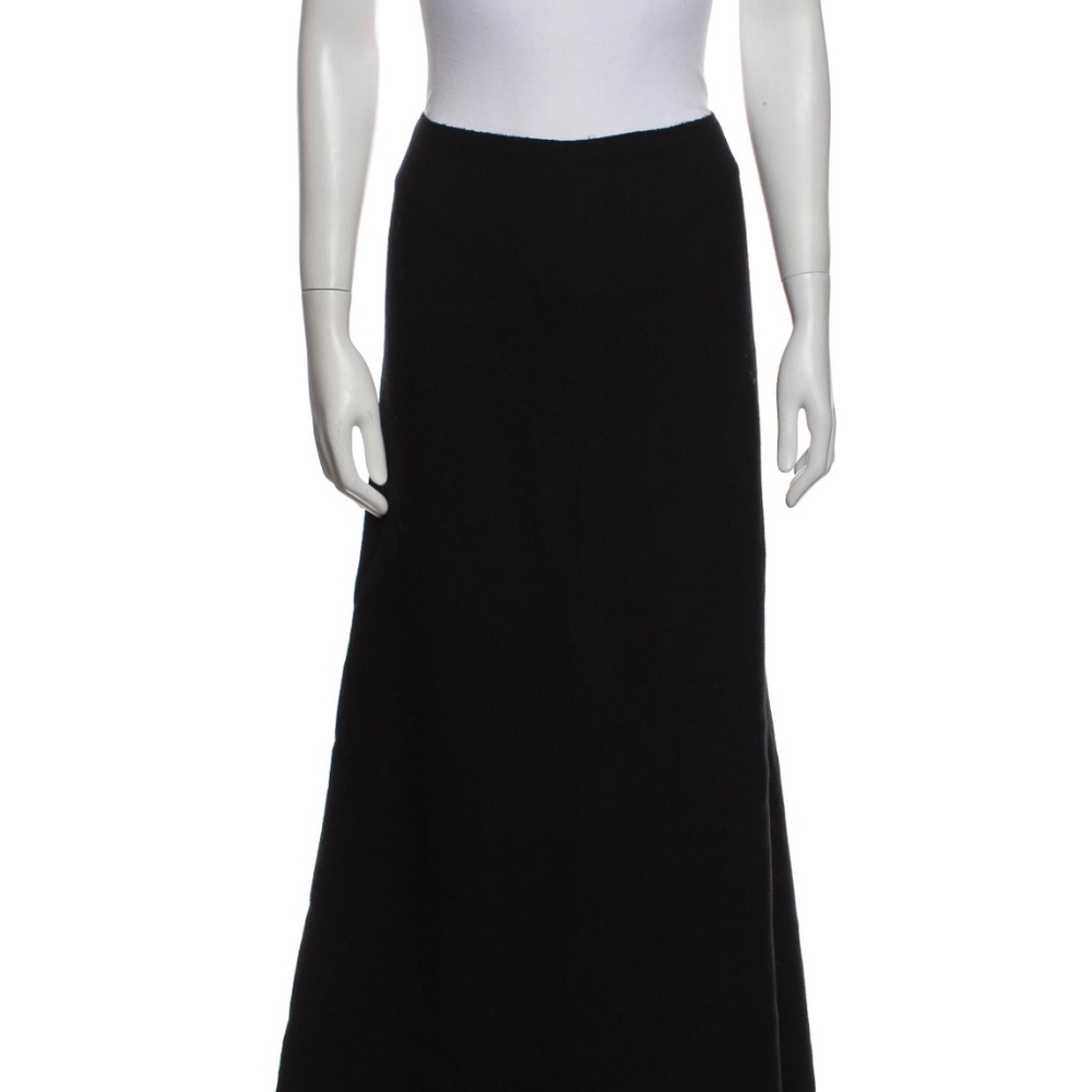 Donna Karan Black Maxi Skirt